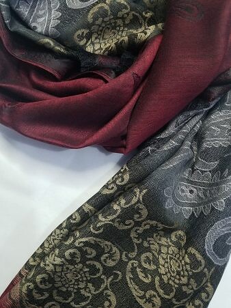 Printed Silk Multicolor - Red Printed Silk Multicolor - Red